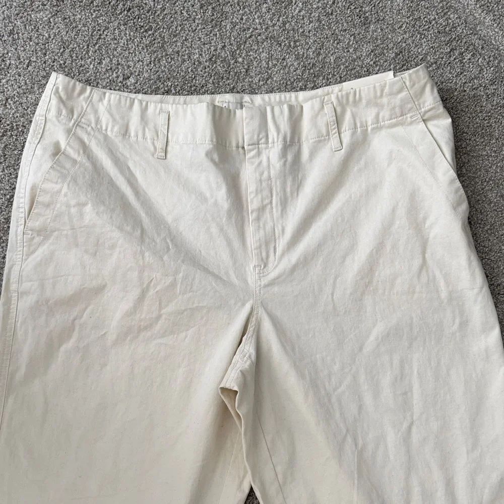 A New Day WOMENs Cream Straight pants size 17R - Picture 2 of 7